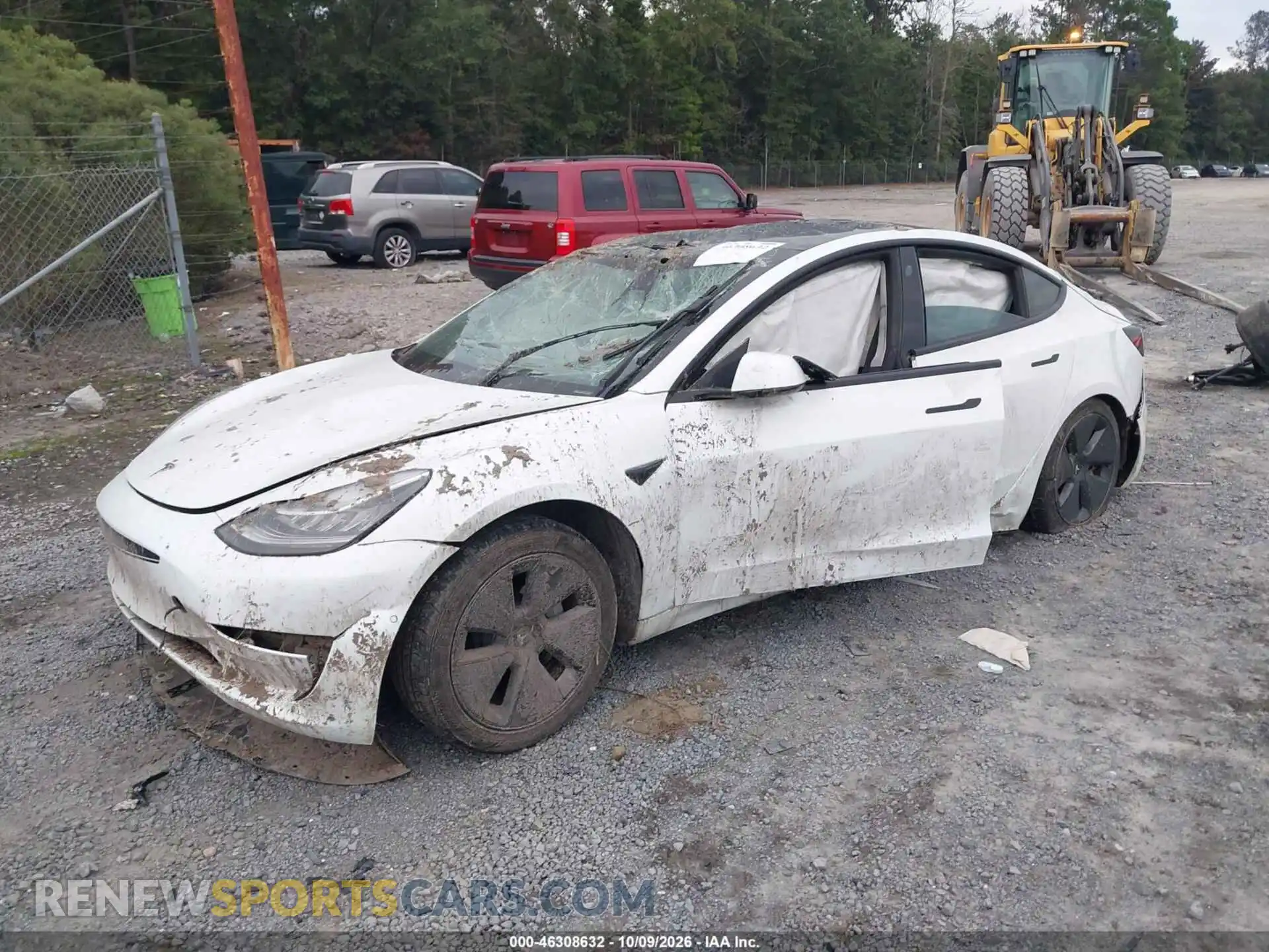 2 Фотография поврежденного автомобиля 5YJ3E1EB5MF847974 TESLA MODEL 3 2021