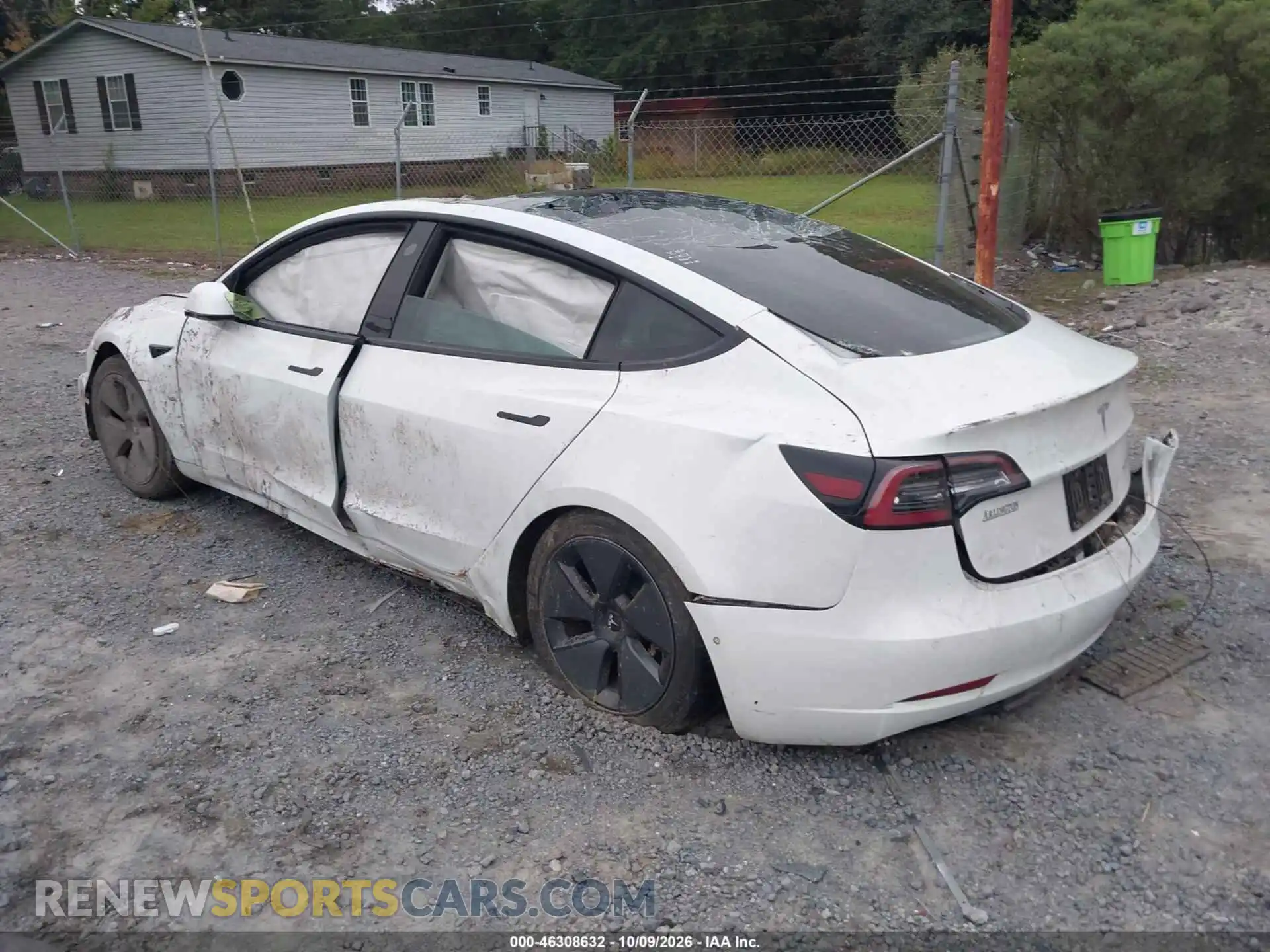 3 Фотография поврежденного автомобиля 5YJ3E1EB5MF847974 TESLA MODEL 3 2021