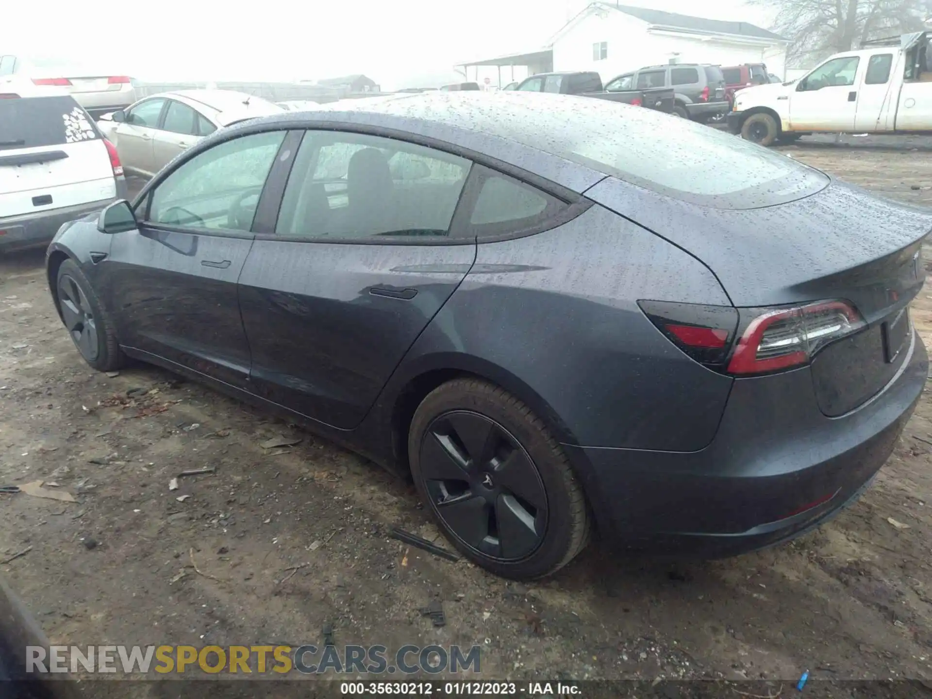 3 Photograph of a damaged car 5YJ3E1EB5MF914976 TESLA MODEL 3 2021