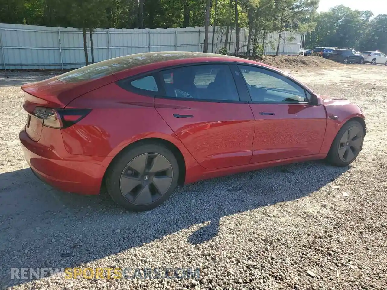 3 Photograph of a damaged car 5YJ3E1EB5MF974871 TESLA MODEL 3 2021