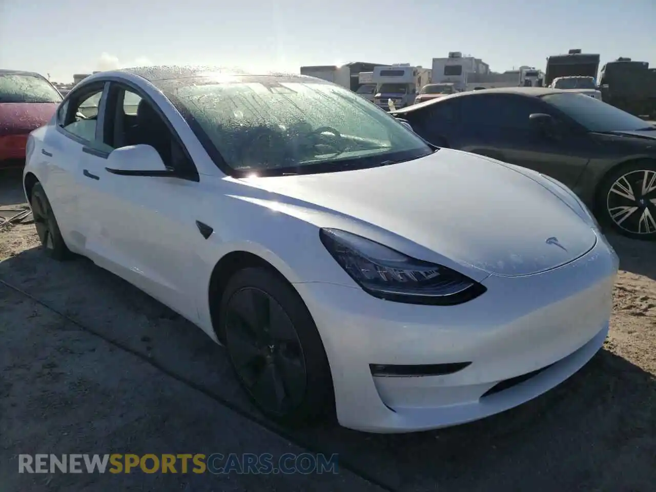 1 fotografías del automóvil dañado 5YJ3E1EB6MF859129 TESLA MODEL 3 2021
