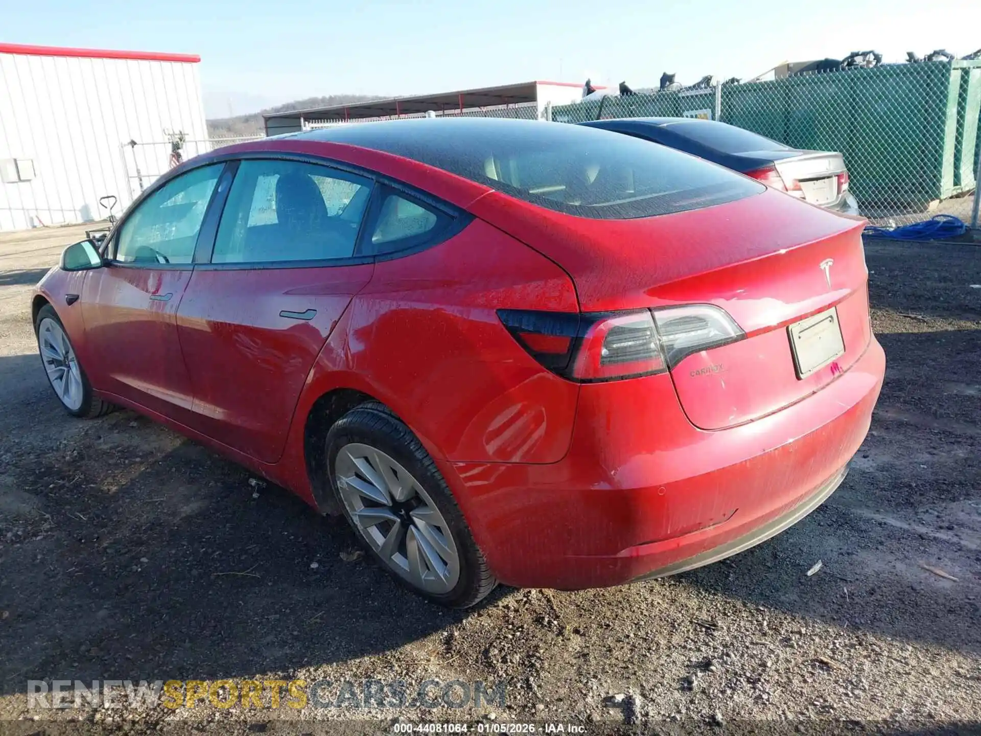 3 Photograph of a damaged car 5YJ3E1EB7MF044731 TESLA MODEL 3 2021