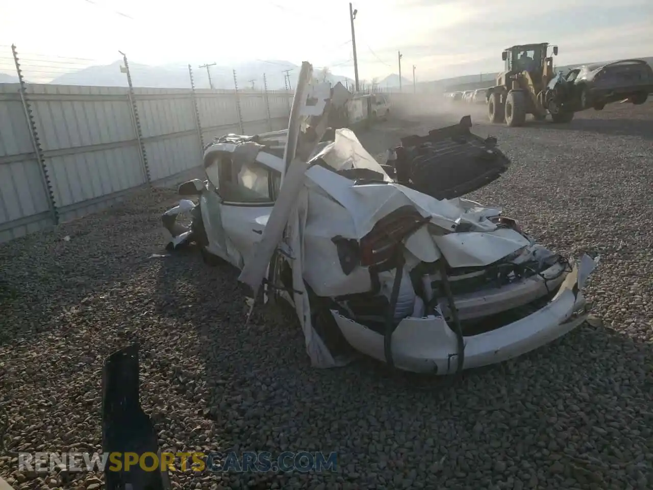 3 Photograph of a damaged car 5YJ3E1EB7MF051081 TESLA MODEL 3 2021