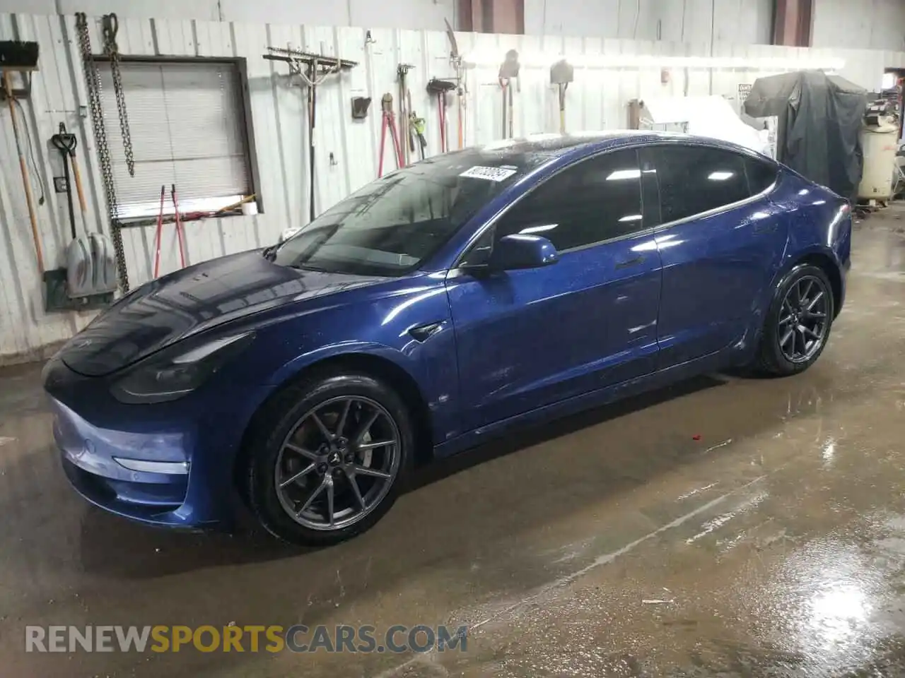 1 Фотография поврежденного автомобиля 5YJ3E1EB7MF066860 TESLA MODEL 3 2021
