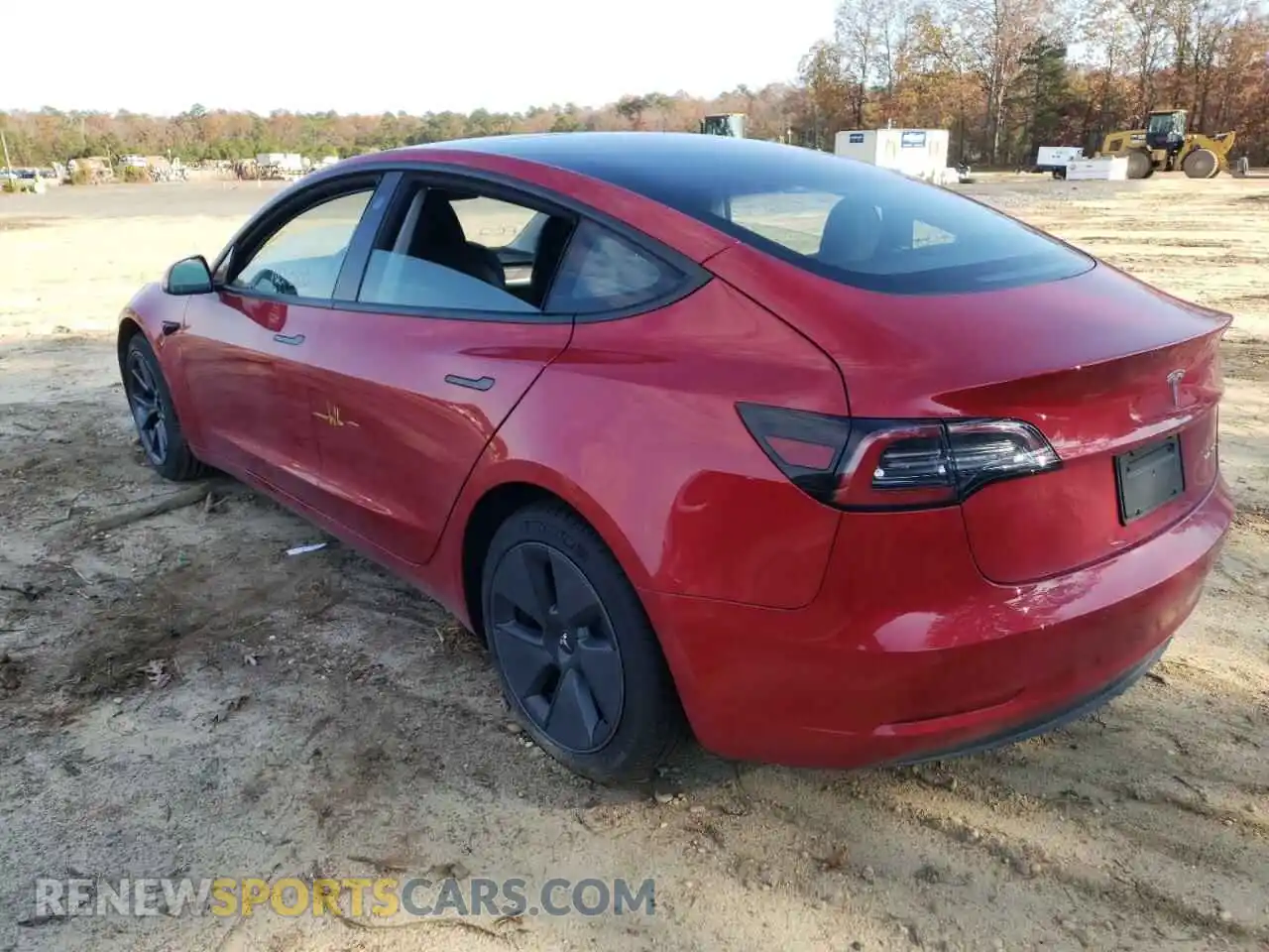 3 fotografías del automóvil dañado 5YJ3E1EB7MF916034 TESLA MODEL 3 2021