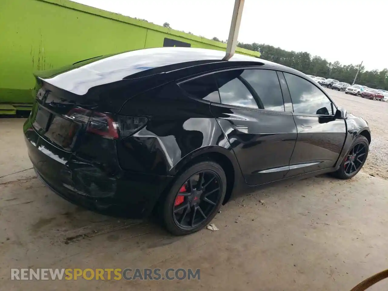 3 Photograph of a damaged car 5YJ3E1EB8MF067399 TESLA MODEL 3 2021