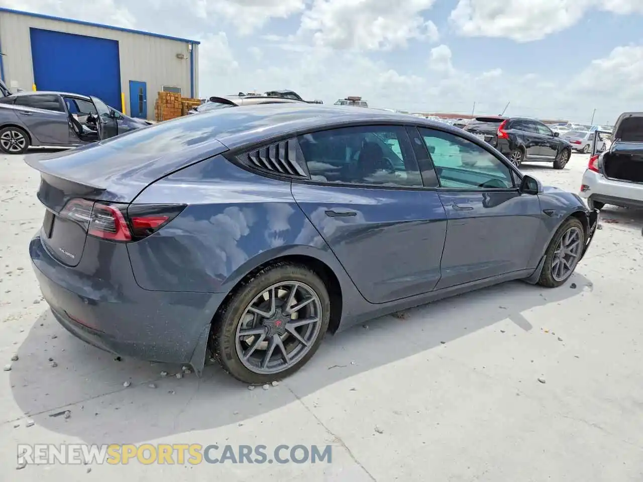 3 Photograph of a damaged car 5YJ3E1EB8MF836726 TESLA MODEL 3 2021