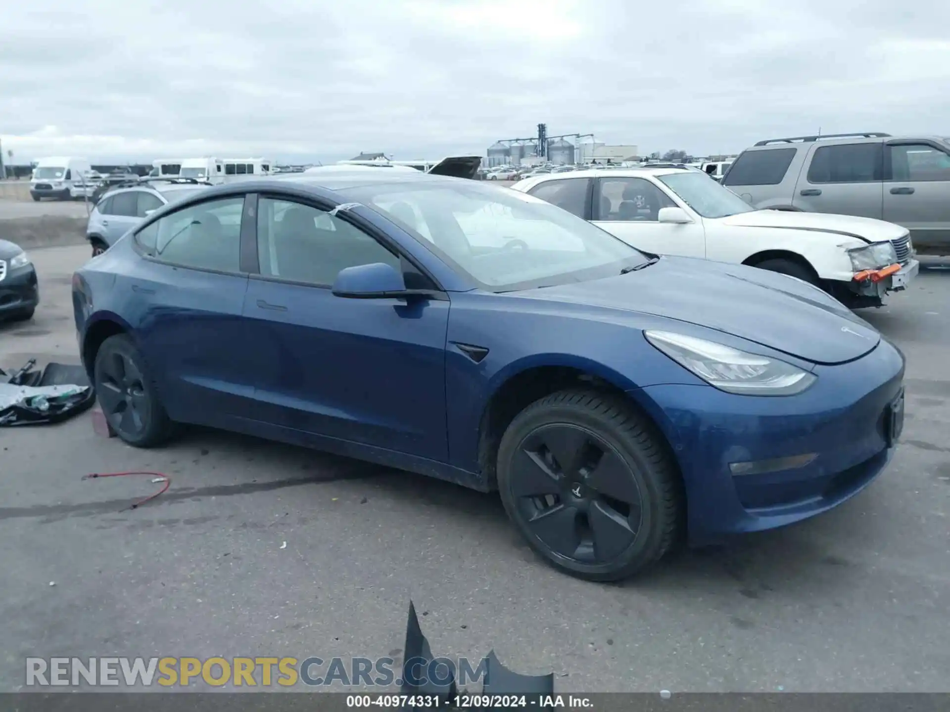1 fotografías del automóvil dañado 5YJ3E1EB8MF848049 TESLA MODEL 3 2021
