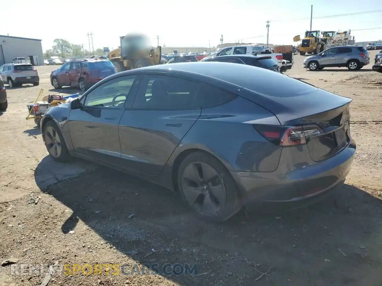 2 Фотография поврежденного автомобиля 5YJ3E1EB9MF853132 TESLA MODEL 3 2021