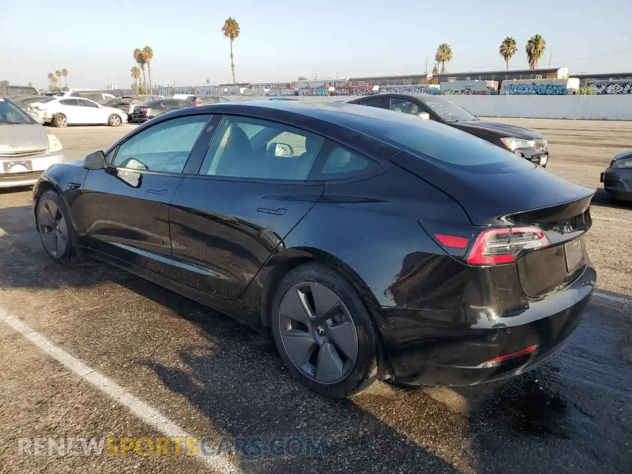2 Фотография поврежденного автомобиля 5YJ3E1EB9MF937225 TESLA MODEL 3 2021