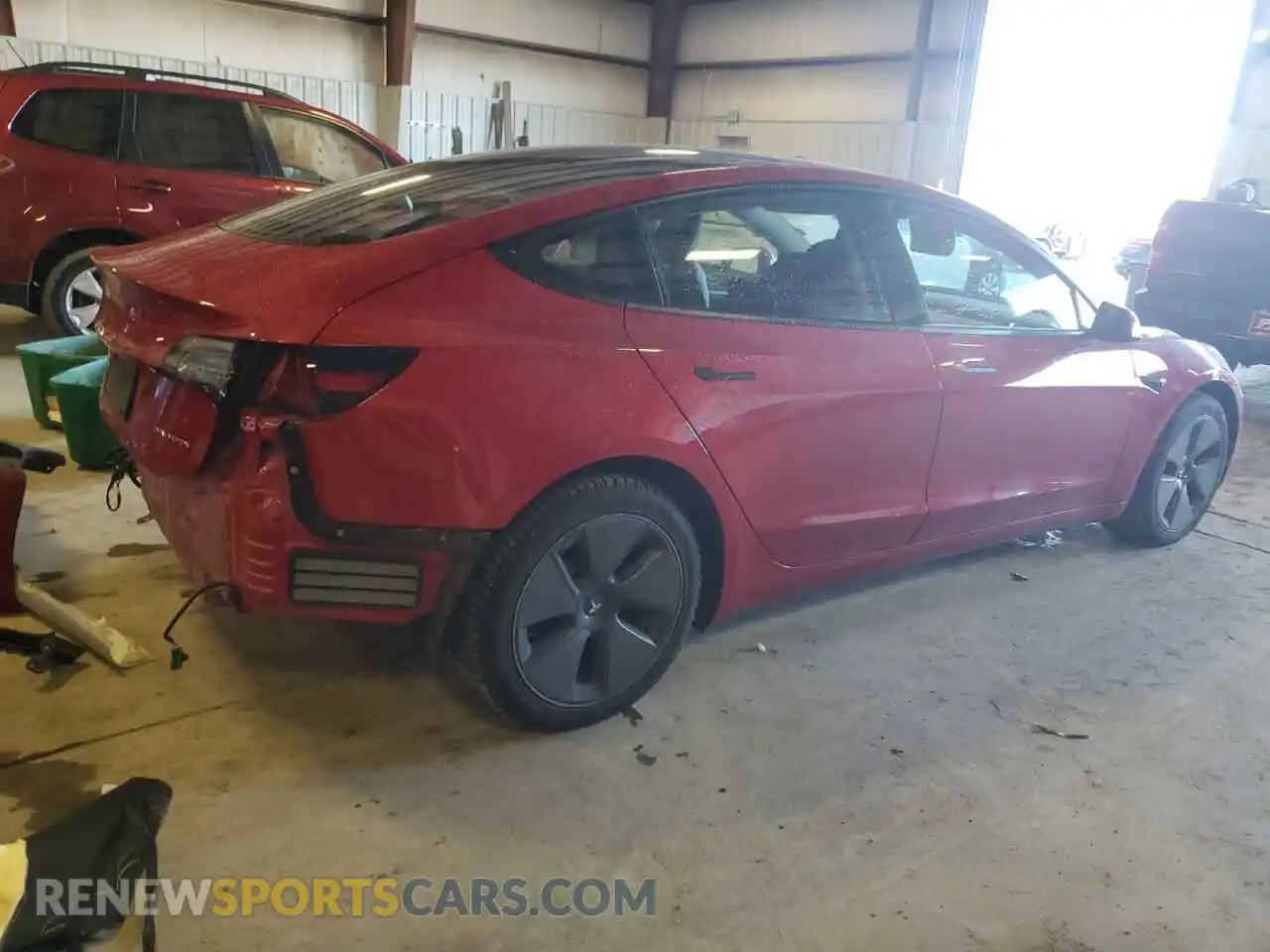 3 Фотография поврежденного автомобиля 5YJ3E1EB9MF995383 TESLA MODEL 3 2021