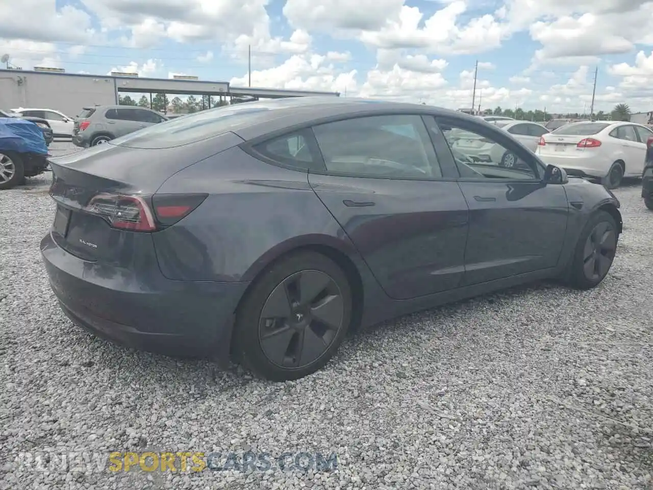 3 Photograph of a damaged car 5YJ3E1EBXMF032668 TESLA MODEL 3 2021