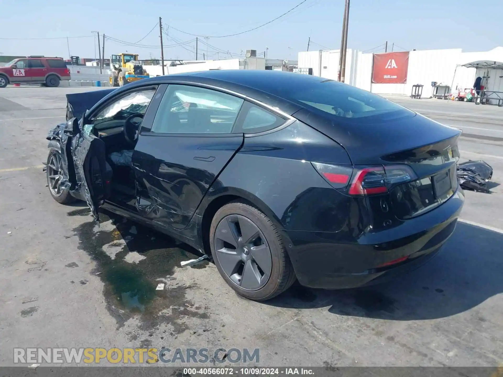 3 Photograph of a damaged car 5YJ3E1EBXMF065511 TESLA MODEL 3 2021