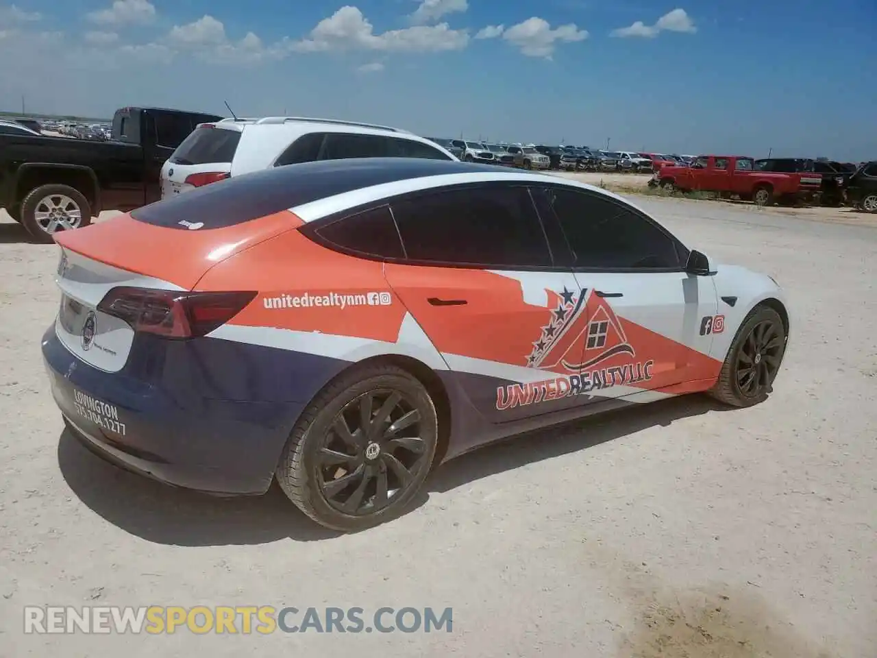 3 Photograph of a damaged car 5YJ3E1EBXMF079652 TESLA MODEL 3 2021