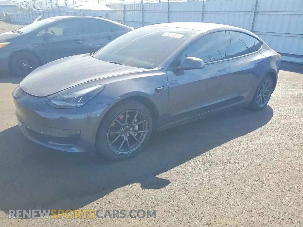 1 fotografías del automóvil dañado 5YJ3E1EBXMF090201 TESLA MODEL 3 2021
