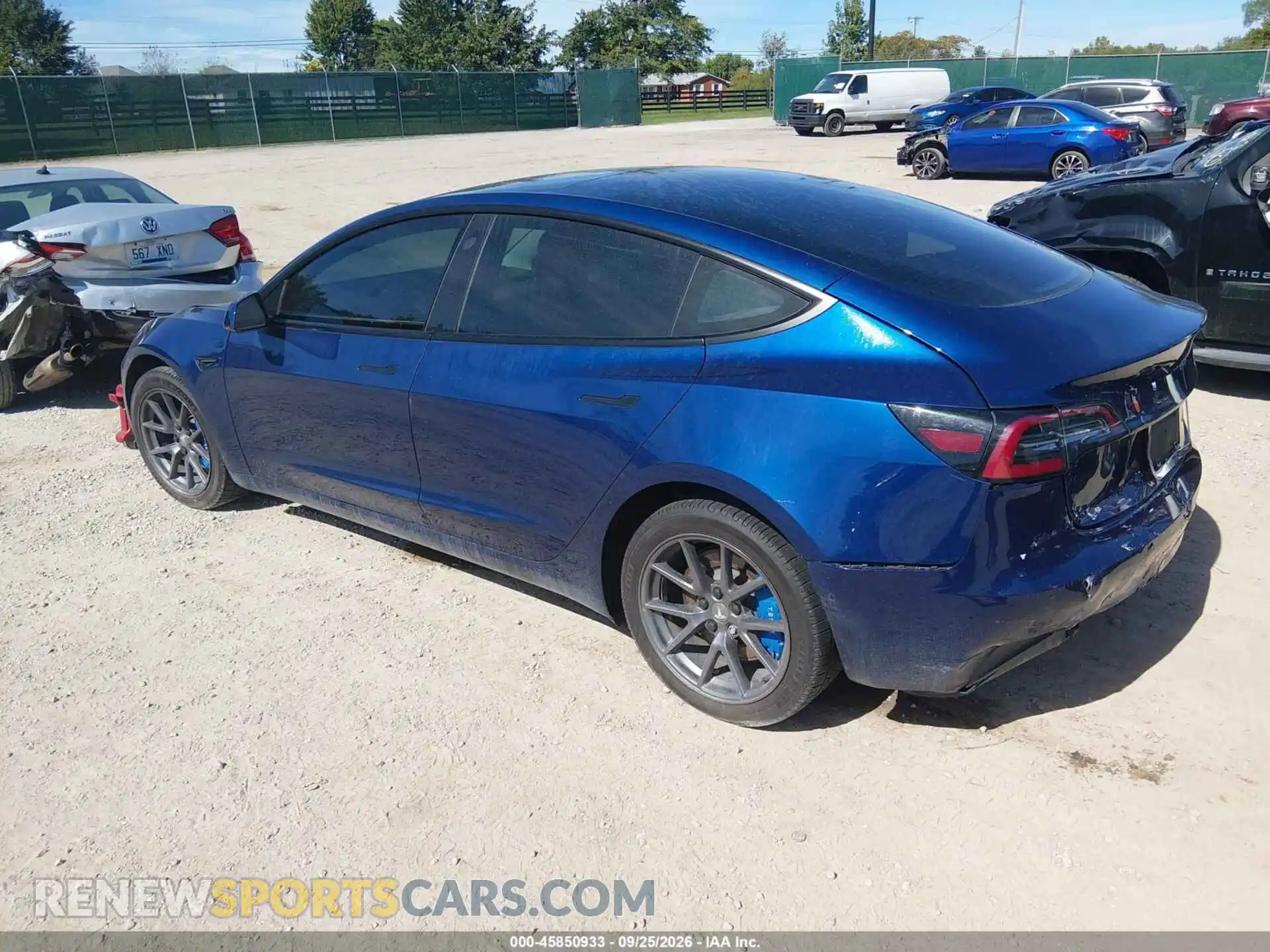 3 Фотография поврежденного автомобиля 5YJ3E1EBXMF902287 TESLA MODEL 3 2021