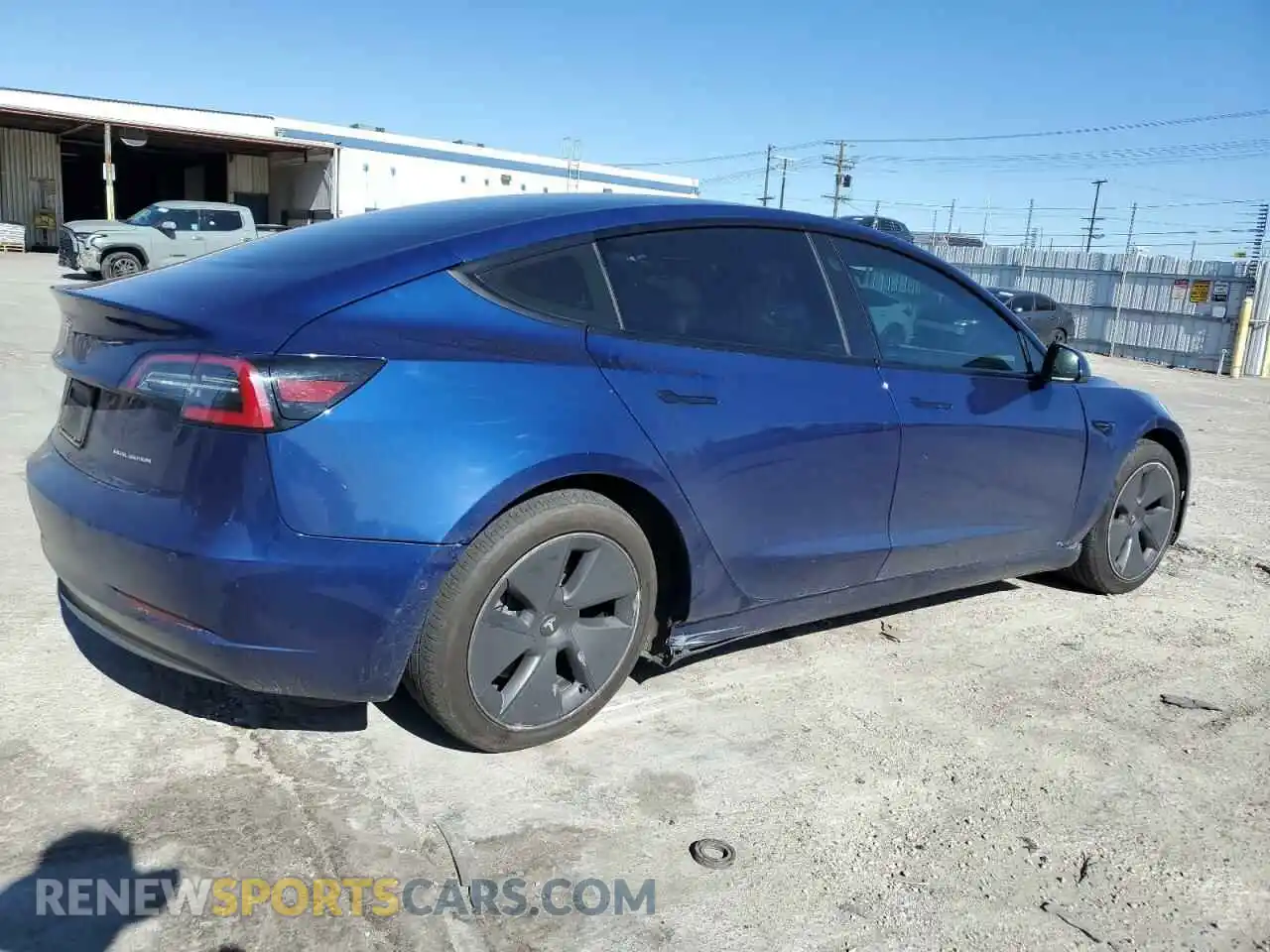 3 Photograph of a damaged car 5YJ3E1EBXMF925147 TESLA MODEL 3 2021