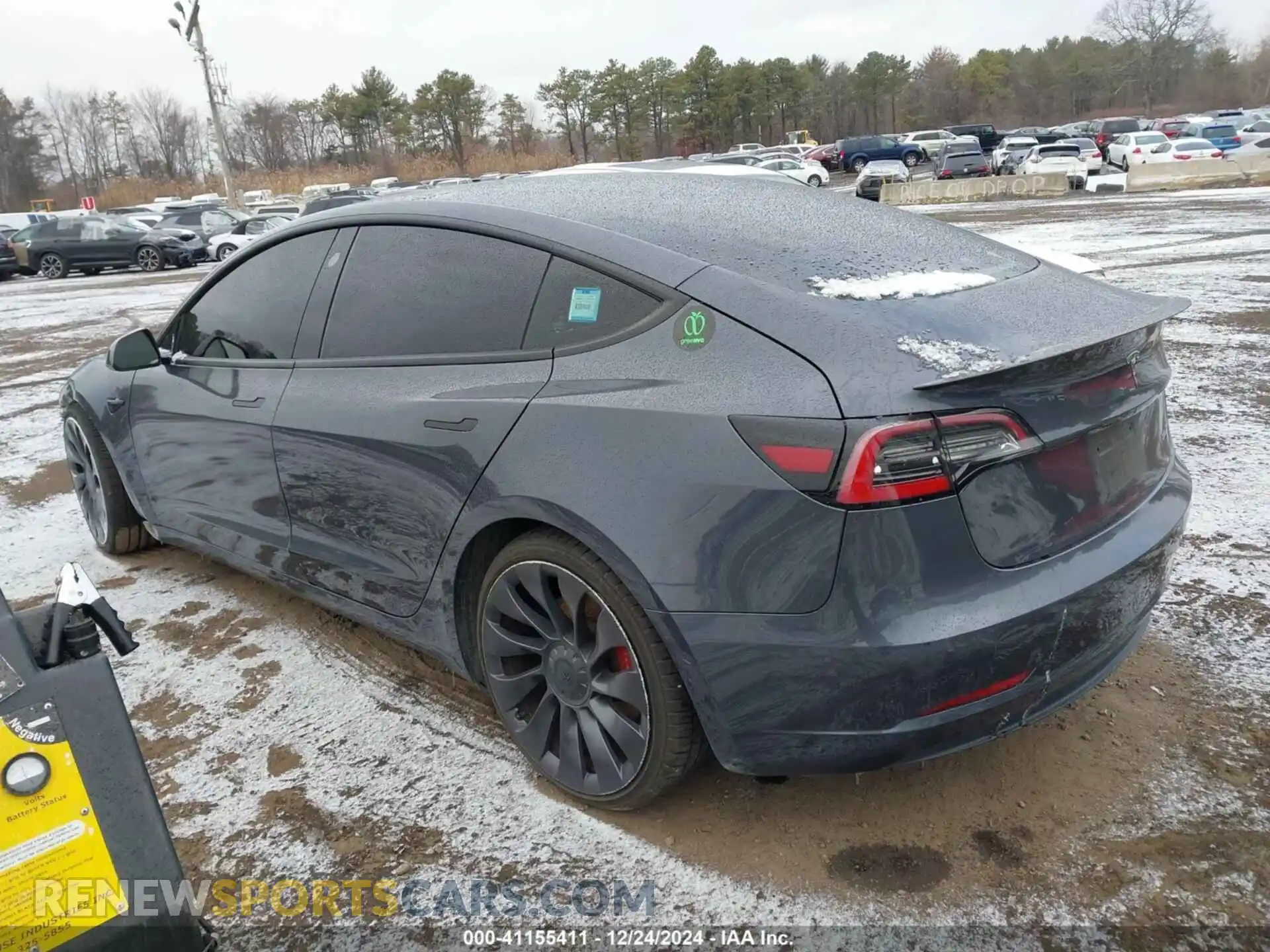 3 Фотография поврежденного автомобиля 5YJ3E1EC1MF063414 TESLA MODEL 3 2021