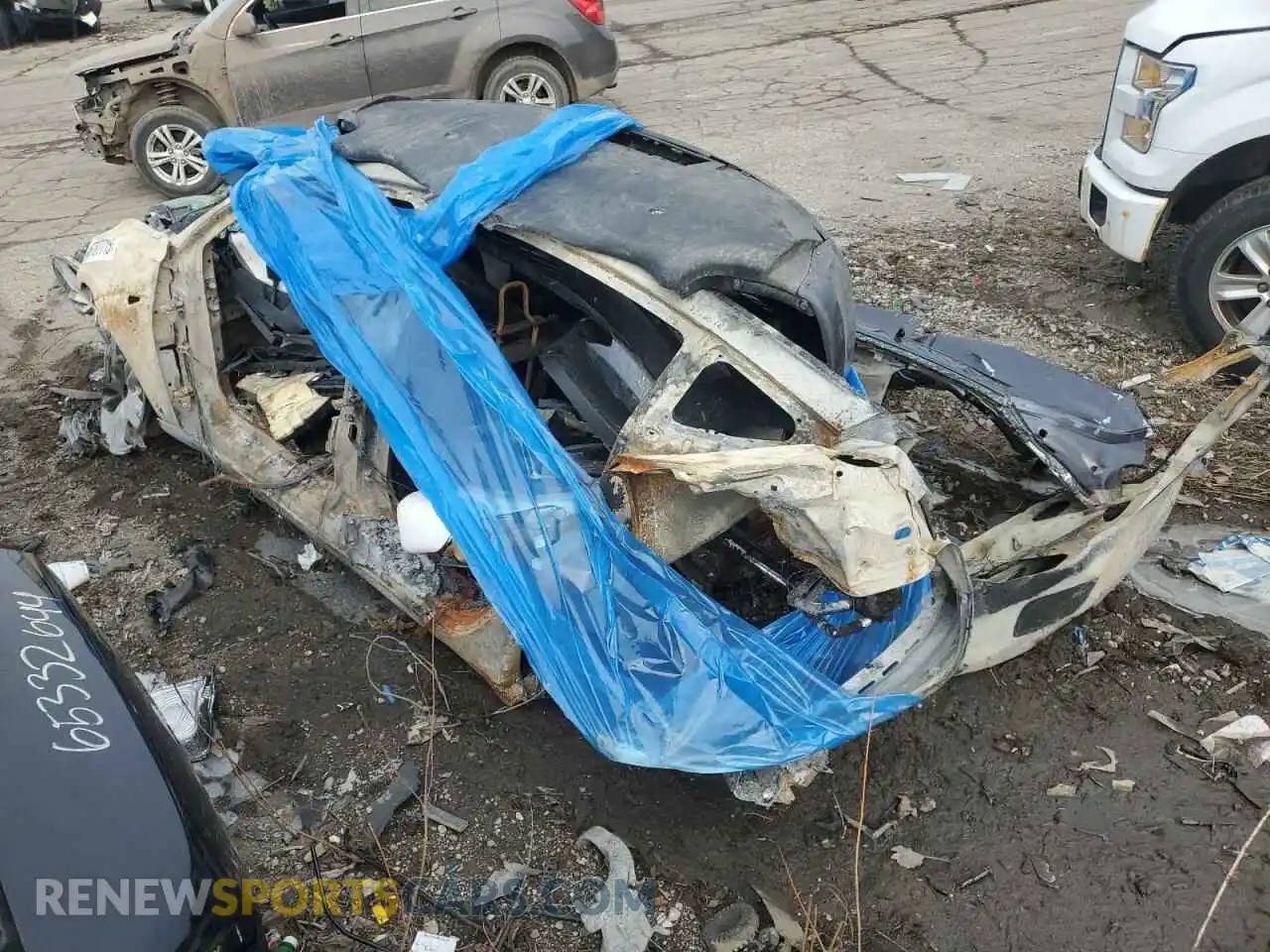 2 Photograph of a damaged car 5YJ3E1EC1MF084196 TESLA MODEL 3 2021