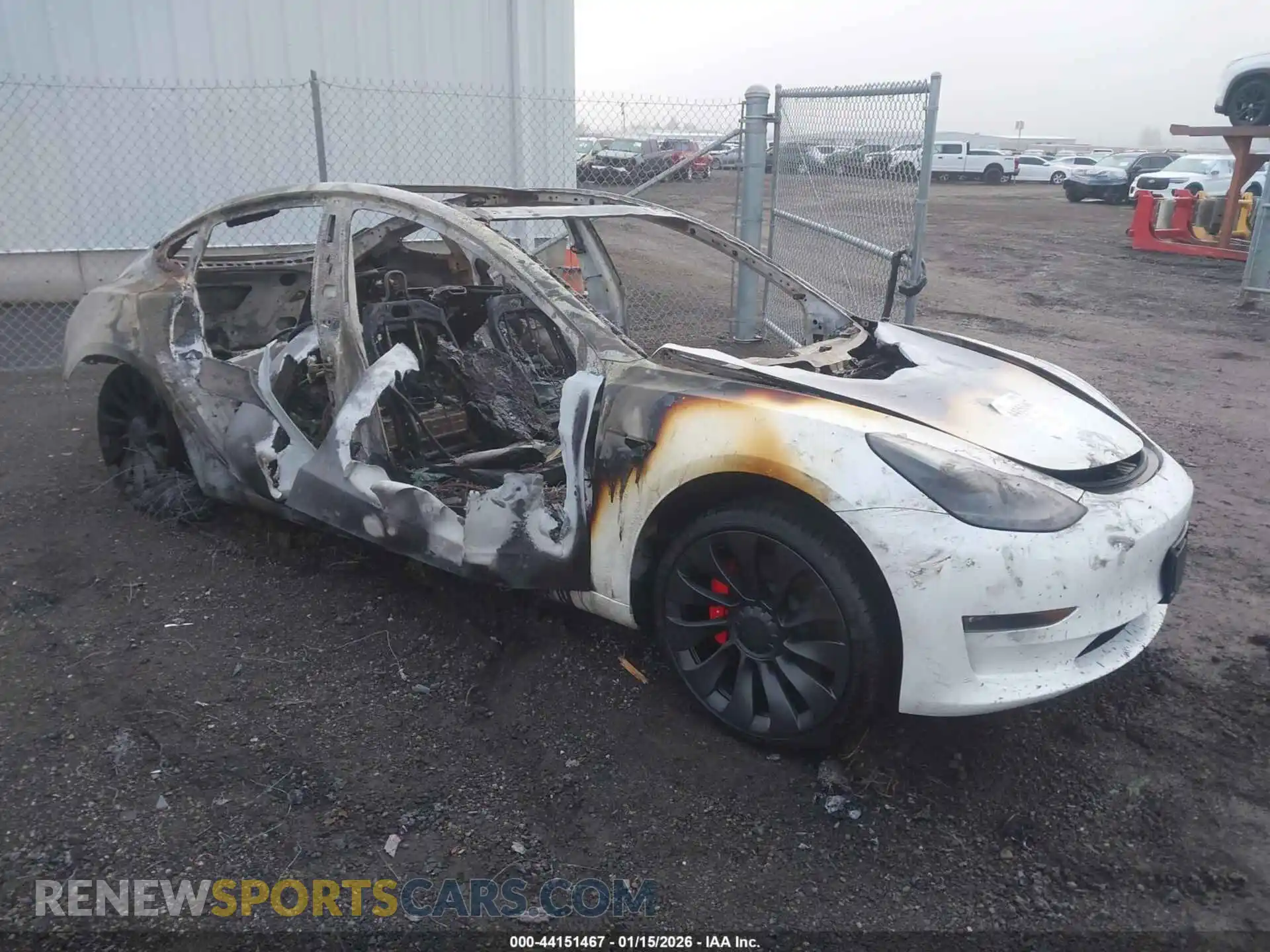 1 fotografías del automóvil dañado 5YJ3E1EC3MF001500 TESLA MODEL 3 2021