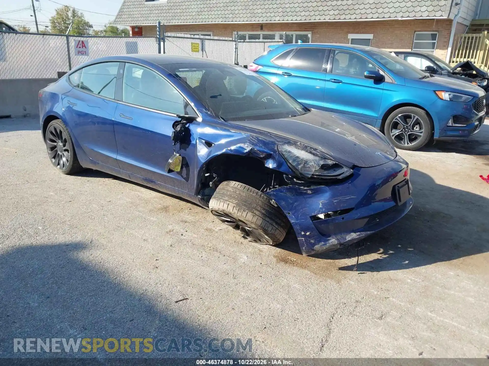 1 fotografías del automóvil dañado 5YJ3E1EC5MF991260 TESLA MODEL 3 2021