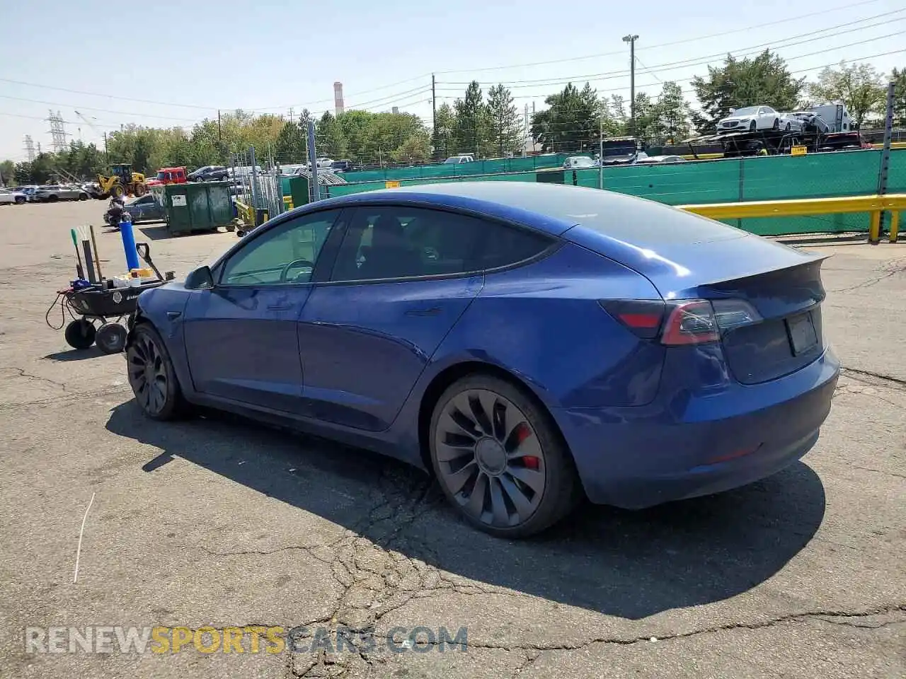 2 Фотография поврежденного автомобиля 5YJ3E1EC5MF997186 TESLA MODEL 3 2021