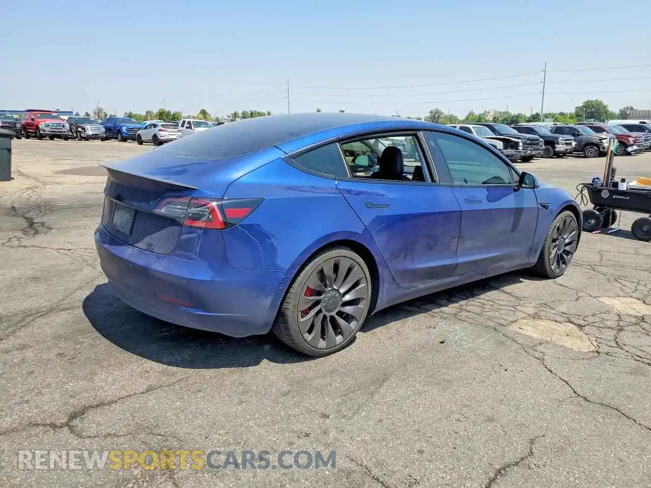 3 Фотография поврежденного автомобиля 5YJ3E1EC5MF997186 TESLA MODEL 3 2021