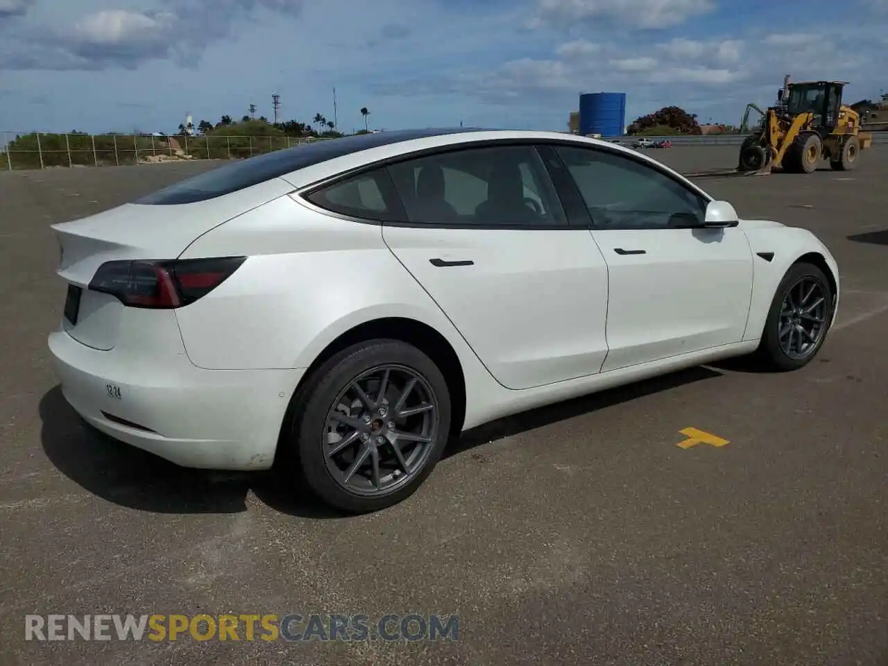 3 Photograph of a damaged car 5YJ3E1EA0NF119665 TESLA MODEL 3 2022