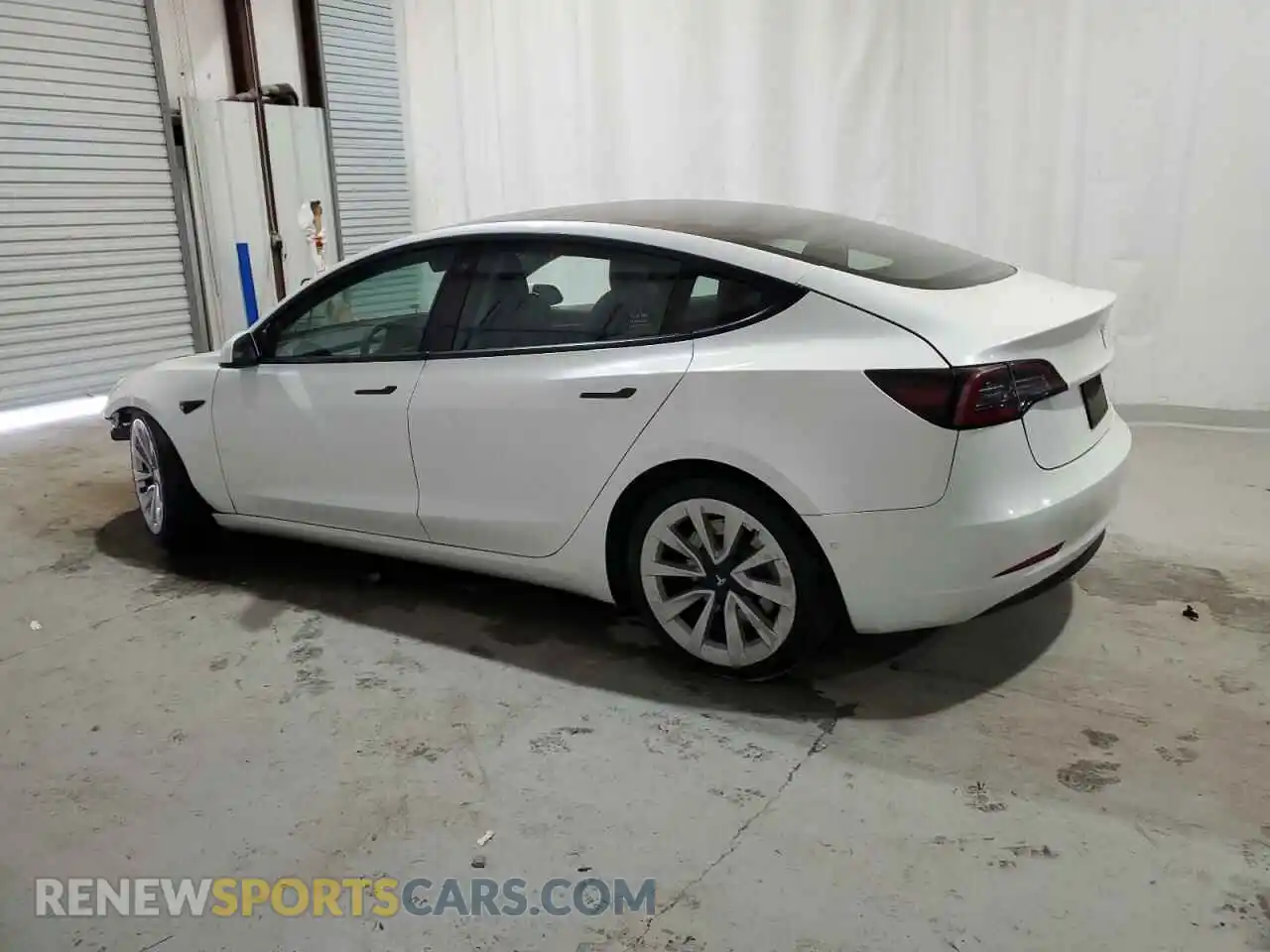 2 Photograph of a damaged car 5YJ3E1EA1NF288271 TESLA MODEL 3 2022