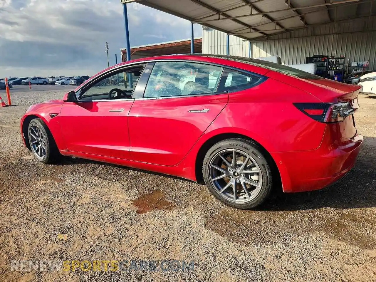 2 Фотография поврежденного автомобиля 5YJ3E1EA2NF187742 TESLA MODEL 3 2022