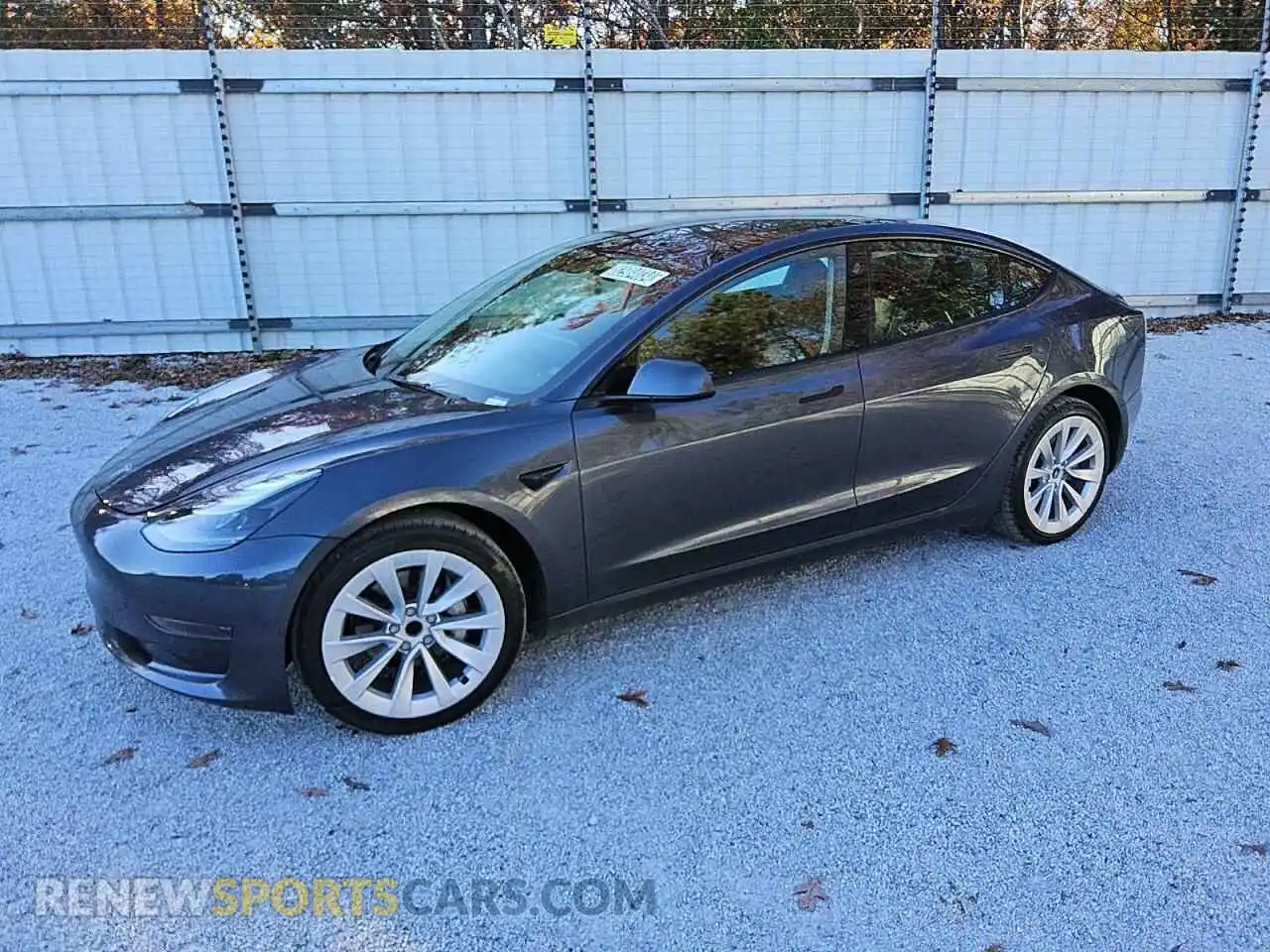 1 Photograph of a damaged car 5YJ3E1EA2NF285976 TESLA MODEL 3 2022