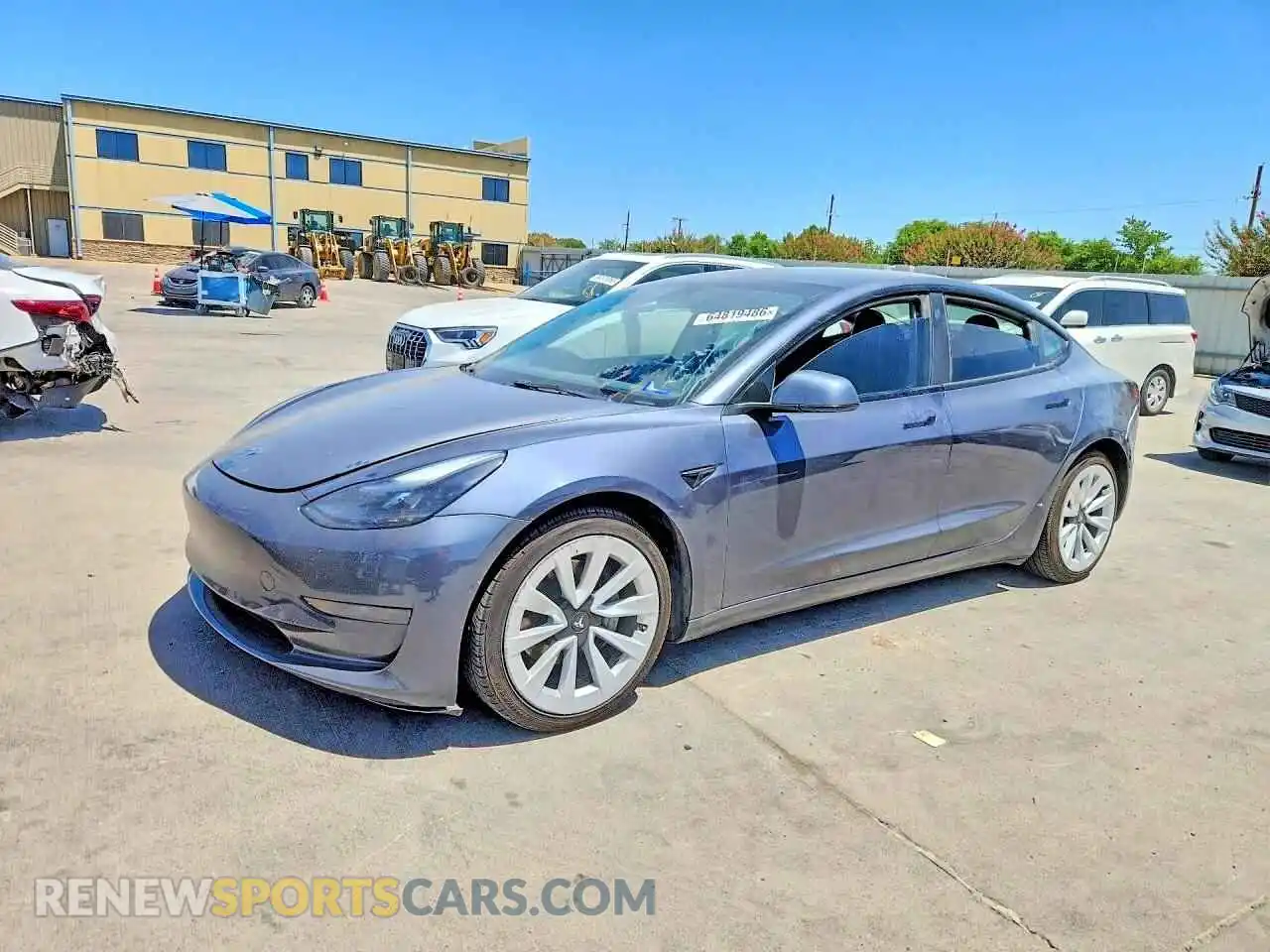 1 Фотография поврежденного автомобиля 5YJ3E1EA2NF289879 TESLA MODEL 3 2022