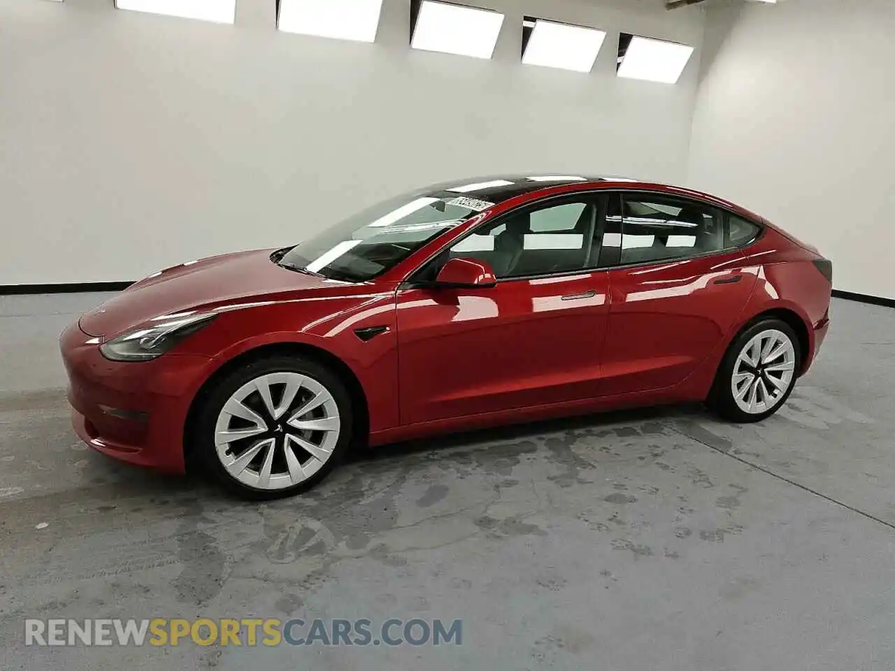1 Photograph of a damaged car 5YJ3E1EA2NF289980 TESLA MODEL 3 2022