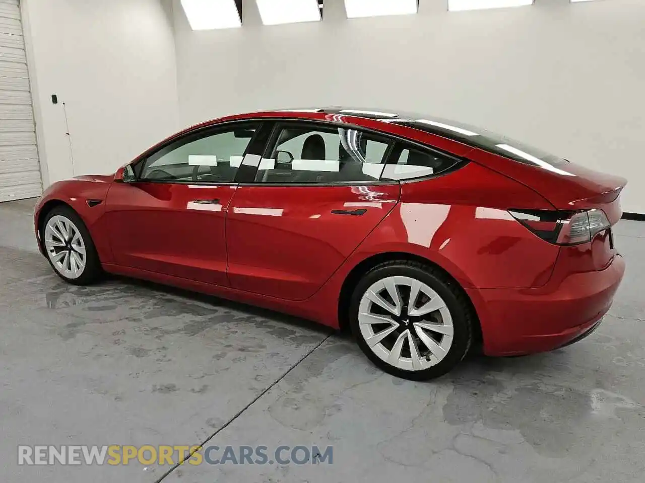 2 Photograph of a damaged car 5YJ3E1EA2NF289980 TESLA MODEL 3 2022