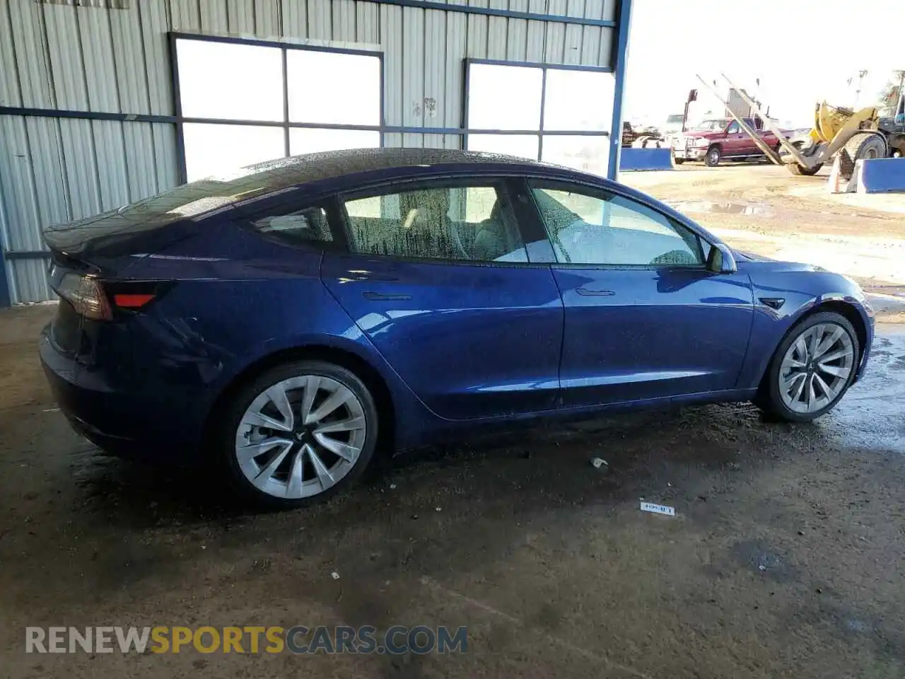 3 Photograph of a damaged car 5YJ3E1EA2NF304266 TESLA MODEL 3 2022