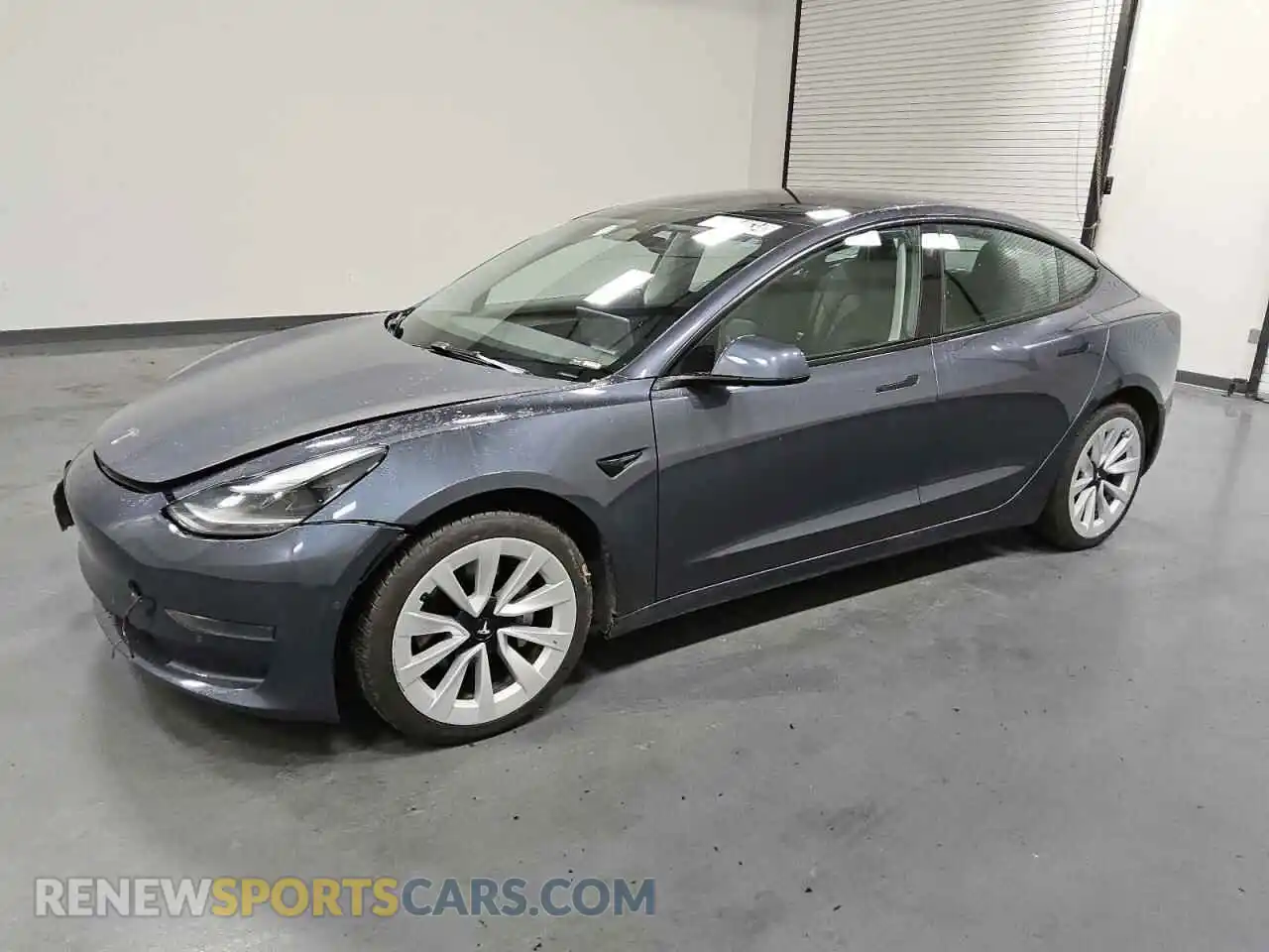 1 Photograph of a damaged car 5YJ3E1EA2NF369067 TESLA MODEL 3 2022