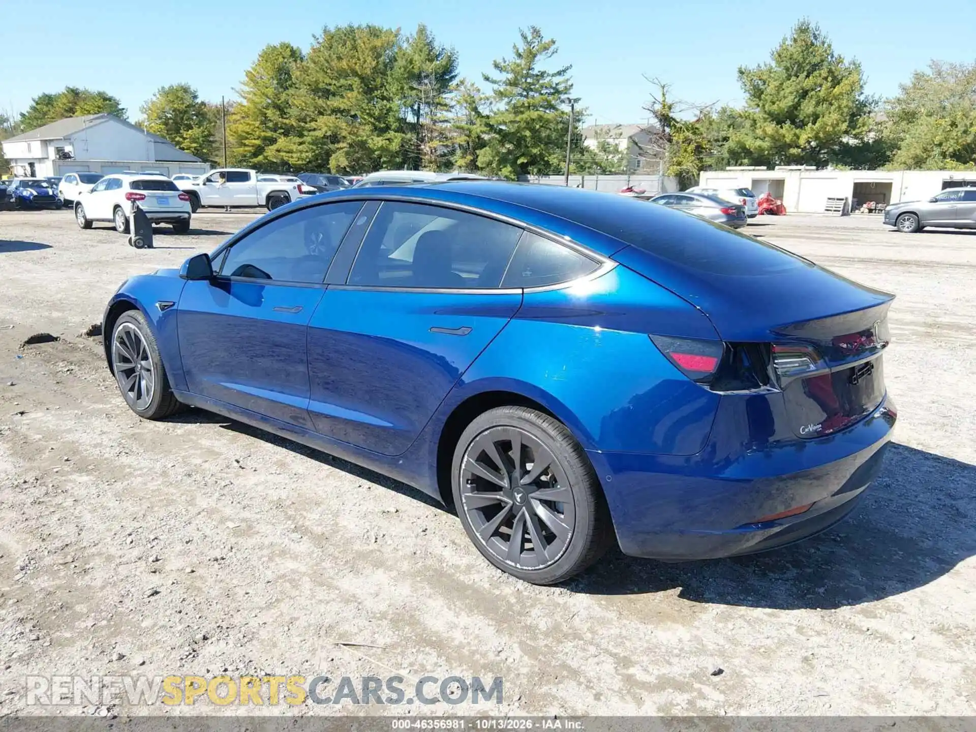 3 Photograph of a damaged car 5YJ3E1EA3NF189046 TESLA MODEL 3 2022