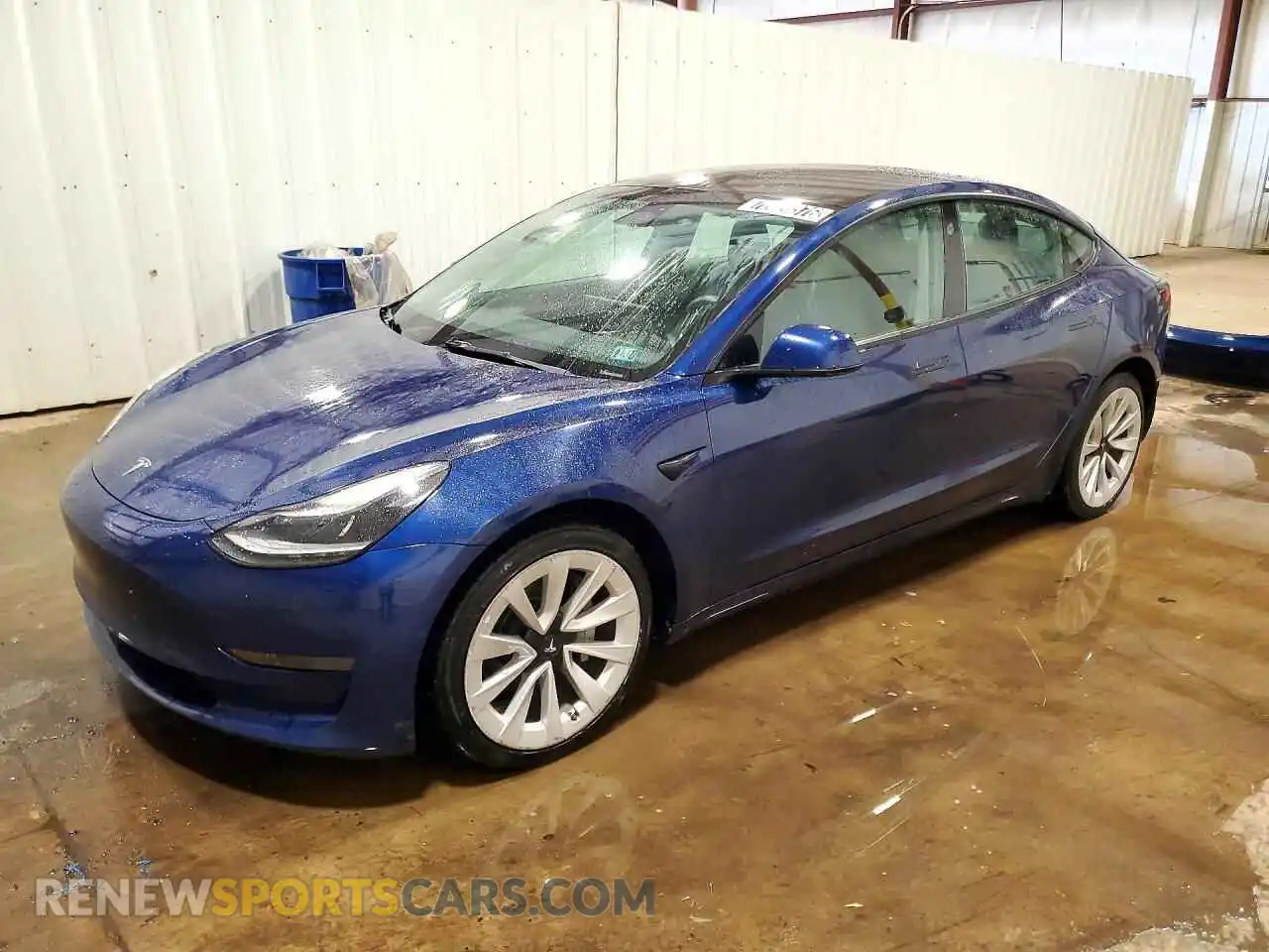 1 fotografías del automóvil dañado 5YJ3E1EA3NF189645 TESLA MODEL 3 2022