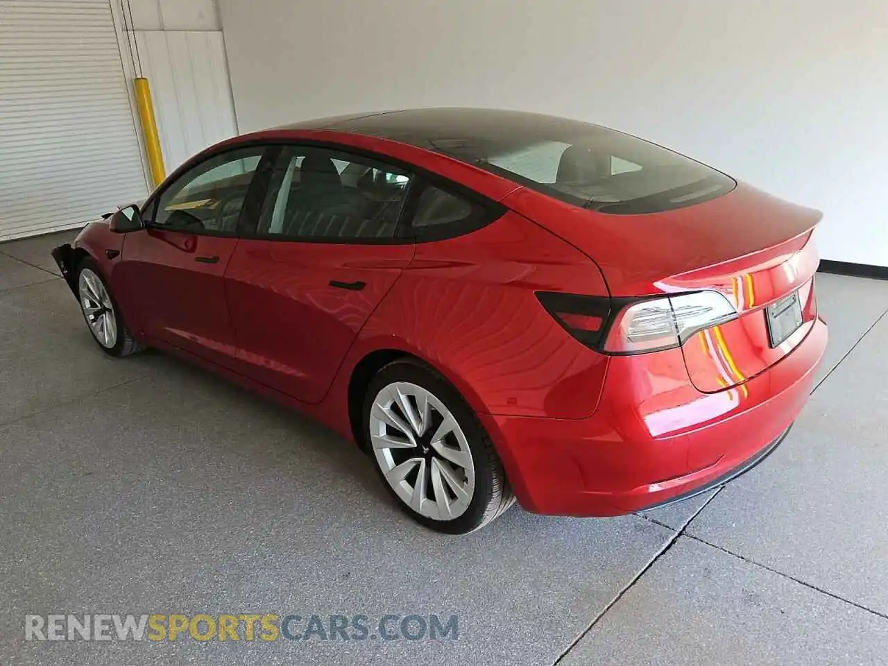 2 Photograph of a damaged car 5YJ3E1EA3NF304843 TESLA MODEL 3 2022