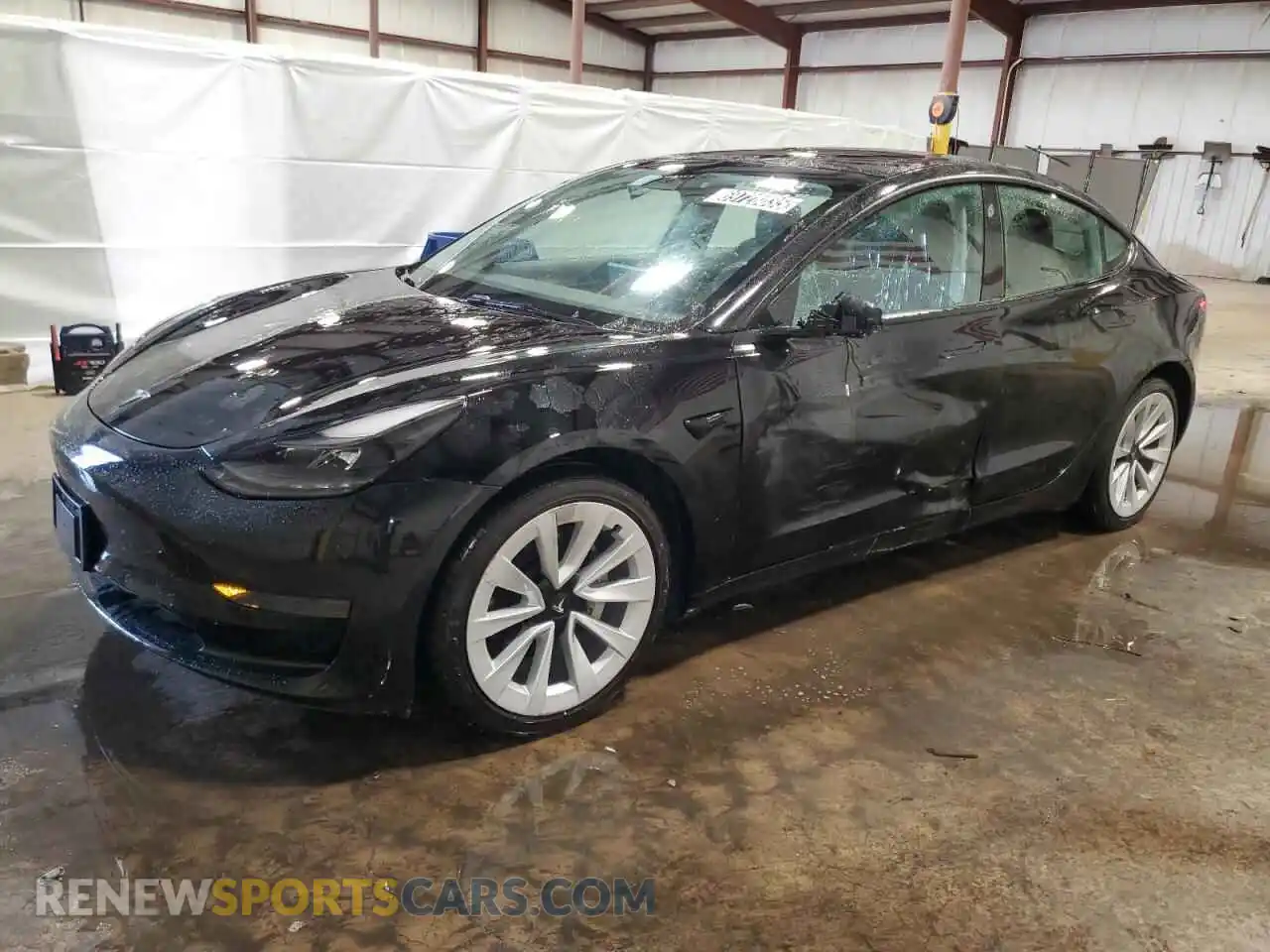 1 Photograph of a damaged car 5YJ3E1EA3NF372091 TESLA MODEL 3 2022