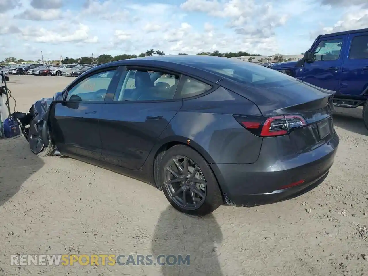 2 Фотография поврежденного автомобиля 5YJ3E1EA4NF191226 TESLA MODEL 3 2022