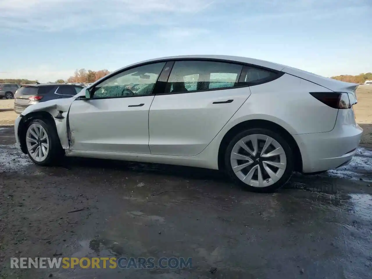 2 Photograph of a damaged car 5YJ3E1EA4NF289480 TESLA MODEL 3 2022