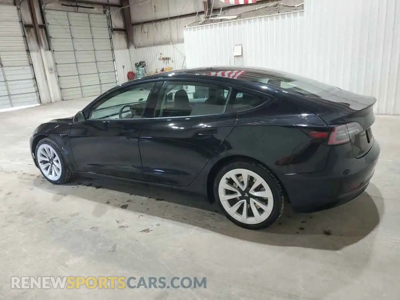 2 Photograph of a damaged car 5YJ3E1EA4NF304866 TESLA MODEL 3 2022