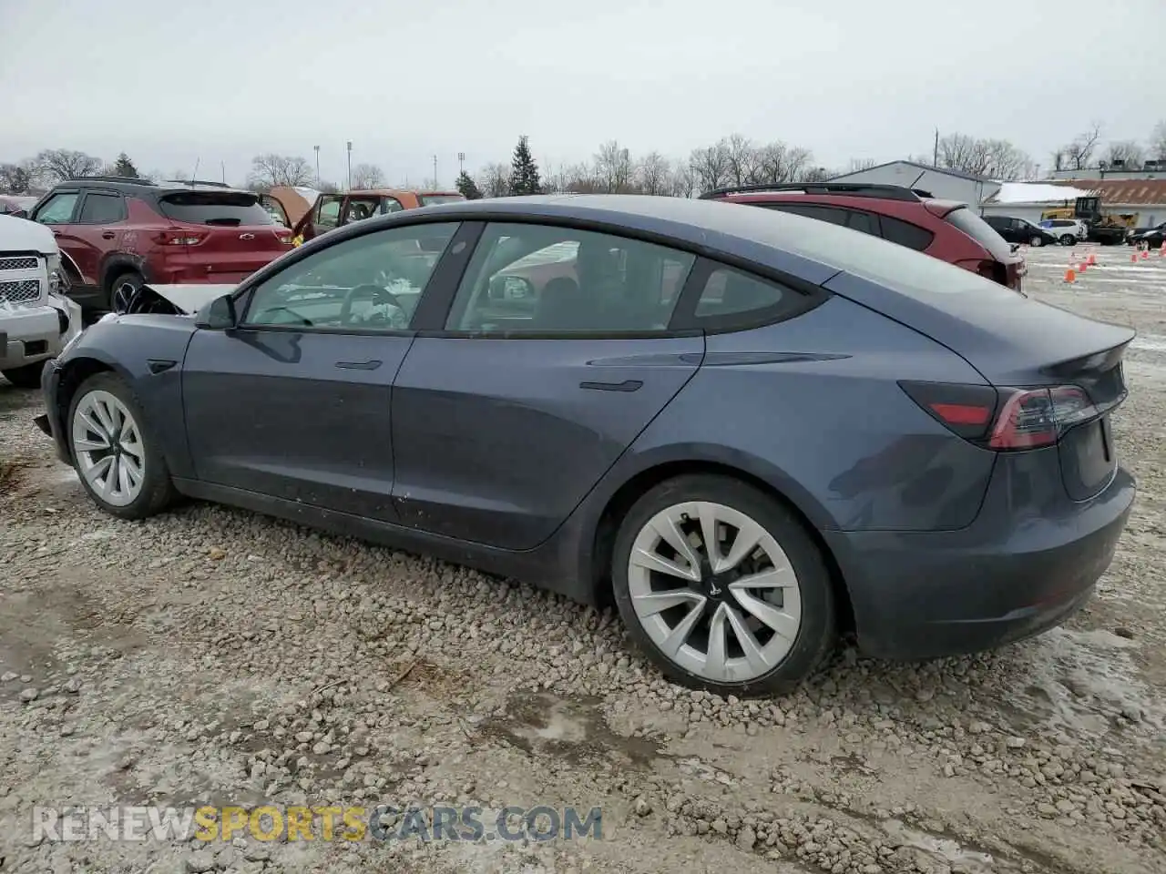 2 Фотография поврежденного автомобиля 5YJ3E1EA4NF311879 TESLA MODEL 3 2022