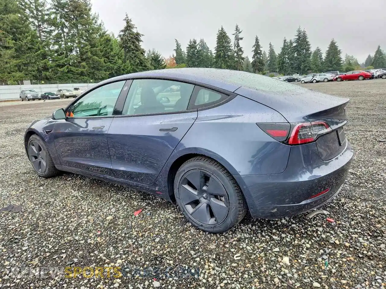 2 Photograph of a damaged car 5YJ3E1EA4NF339178 TESLA MODEL 3 2022