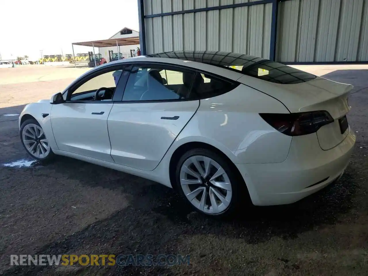 2 Photograph of a damaged car 5YJ3E1EA4NF368471 TESLA MODEL 3 2022