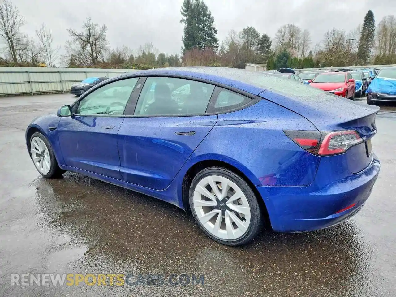 2 Photograph of a damaged car 5YJ3E1EA4NF369846 TESLA MODEL 3 2022