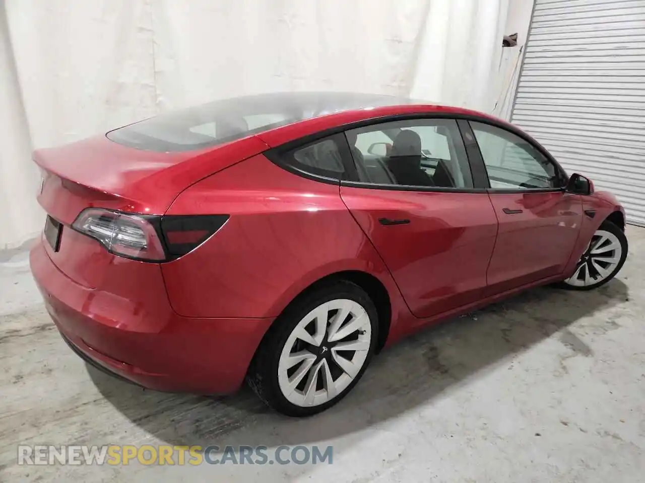 3 Photograph of a damaged car 5YJ3E1EA4NF372567 TESLA MODEL 3 2022