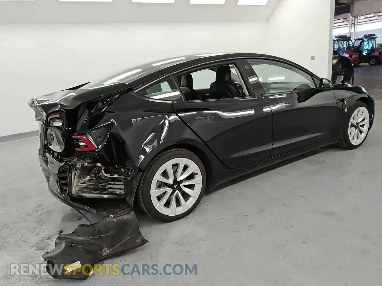 3 fotografías del automóvil dañado 5YJ3E1EA5NF289701 TESLA MODEL 3 2022