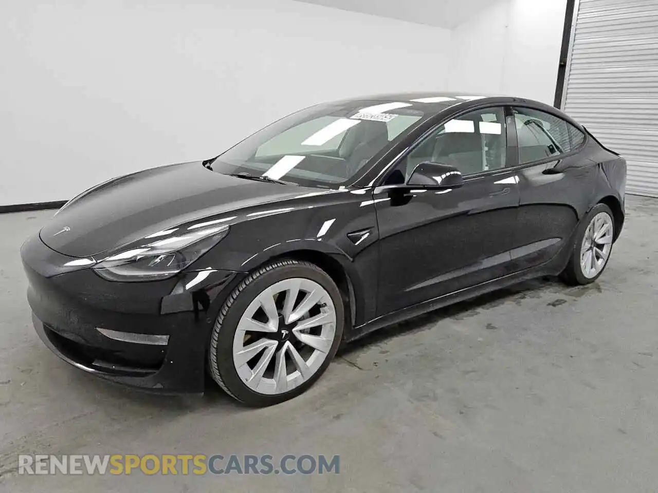 1 Photograph of a damaged car 5YJ3E1EA5NF372092 TESLA MODEL 3 2022